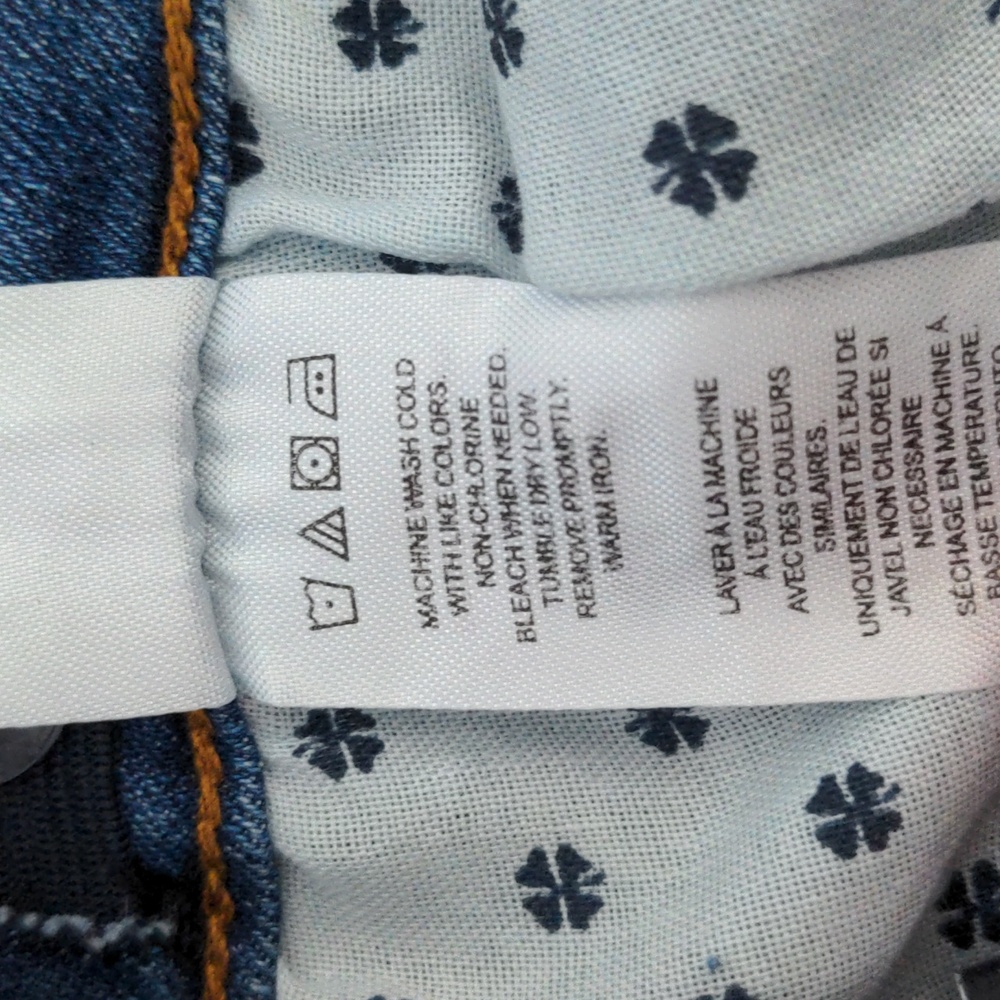 Girls' NWT Lucky Brand Denim Riley Shorts Cuffed with Adjustable Waist - Picture 7 of 7